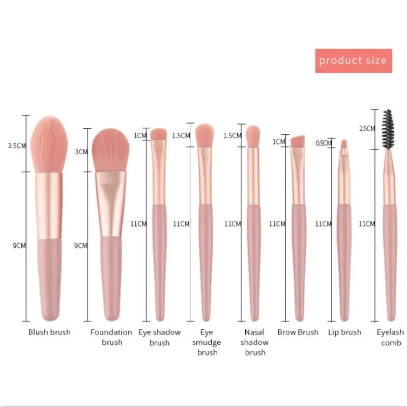 8 Pièce pour maquillage professionnel